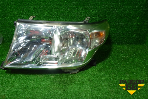 Фара левая (до 2012г галоген) (8117060C42) для Toyota Land Cruiser (200) с 2008г