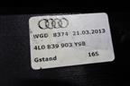 Накладка двери задней левой (на рамку задняя) (4L0839903Y9B) для Audi Q7 c 2005-2015г