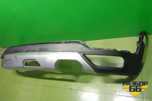 Бампер задний нижняя часть (после 2020г X-Line) (86612H0900) для Kia Rio с 2017г (Рио 4)