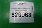 Накладка порога внутренняя переднего левого (8200034969) для Renault Megane 2 с 2002-2009г