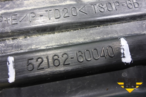 Накладка заднего бампера (5216260040) для Toyota Land Cruiser (200) с 2008г