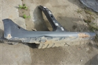 Порог со стойкой правый для Renault Megane 2 с 2002-2009г