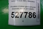 Обшивка стойки центральная верхняя левая (9486845) для Volvo S40 с 2004-2012г