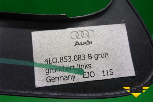 Накладка стекла заднего левого (глухого) (4L0853083B) для Audi Q7 c 2005-2015г