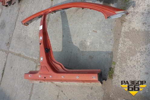 Порог со стойкой правый для Volvo S40 с 2004-2012г