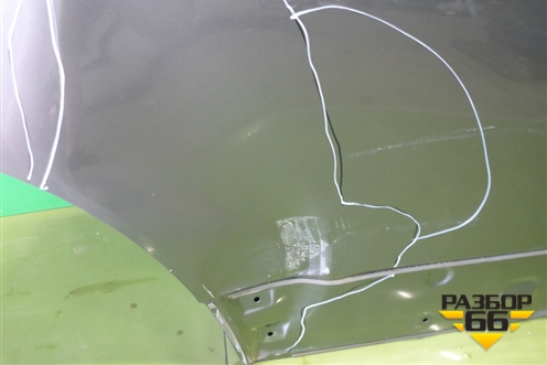Дверь задняя правая (H2100JD0MC) для Nissan Qashqai (J10E) с 2006-2013г