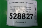 Ручка внутренняя двери передней правой (после 2009г) (8200733847) для Renault Logan с 2004-2015г