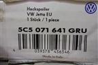 Спойлер на крышку багажника (новая) (5C5071641GRU) для Volkswagen Jetta с 2010-2019г