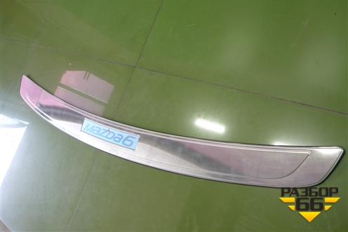 Накладка заднего бампера (универсал новая) (GHP9V4090) для Mazda Mazda 6 (GJ) с 2012-2025г