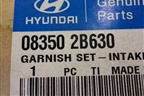Накладка переднего бампера (новые комплект тюнинг) (083502B630) для Hyundai Santa Fe с 2005-2012г