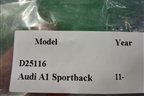Ветровики (передние новые) (D25116) для Audi A1 (8X) с 2010-2018г