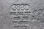 Пыльник двигателя задний (80B863822) для Audi Q5 с 2017г