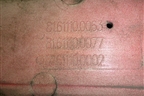 Капот  (1800х750мм) (81611100063) для MAN  TGA 4-Series  с 2000-2008г