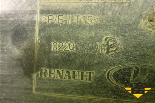 Бампер задний (до 2018г под парктроник) (850220639R) для Renault Logan II с 2012г