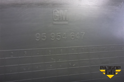 Обшивка стойки центральная нижняя левая (95954647) для Chevrolet Cruze c 2009-2015г