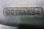 Маховик (1.6л F16D3 МКПП) (96184354) для Chevrolet Cruze c 2009-2015г