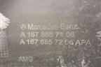 Бампер задний (AMG под парктроник) (A1678857106) для Mercedes Benz GLS-Klass X167 с 2019г
