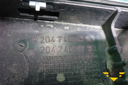 Накладка крышки багажника (A2047400993) для Mercedes Benz C-Klass W204 с 2007-2014г