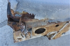 Порог со стойкой правый для Ford Focus 1 с 1998-2004г