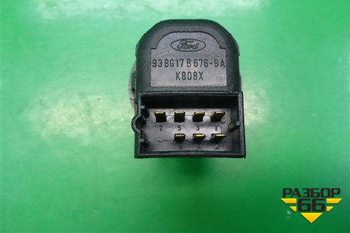 Переключатель регулировки зеркал (93BG17B676BA) для Ford Focus 1 с 1998-2004г