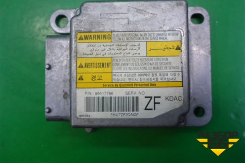 Блок управления AIR BAG (96417796) для Chevrolet Rezzo с 2003г
