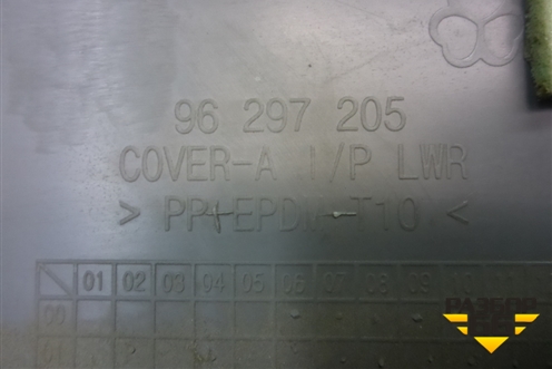 Накладка на торпедо (под рулём) (96297205) для Chevrolet Rezzo с 2003г