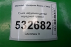 Ручка наружная двери передней правой для Chevrolet Rezzo с 2003г