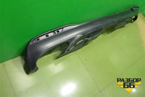 Юбка заднего бампера (AMG) (A1668851138) для Mercedes Benz GLE-Klass W166 с 2015г