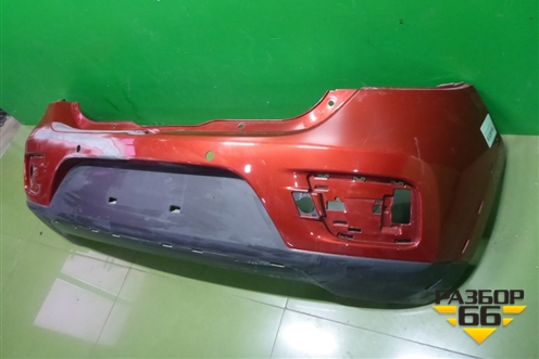 Бампер задний (StepWay под парктроник) (850229678R) для Renault Sandero с 2013-2022г