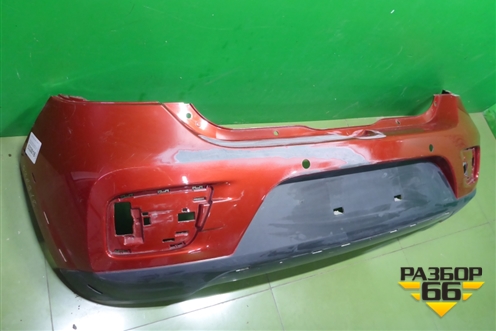 Бампер задний (StepWay под парктроник) (850229678R) для Renault Sandero с 2013-2022г