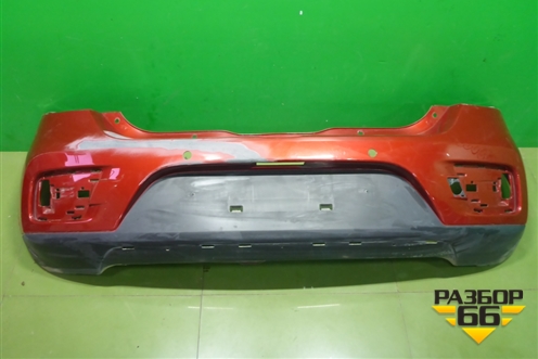 Бампер задний (StepWay под парктроник) (850229678R) для Renault Sandero с 2013-2022г