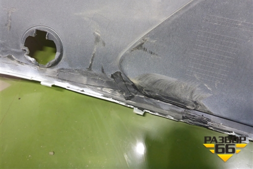 Бампер задний (под парктроник) (3G5807421) для Volkswagen Passat [B8] 2014-2024г