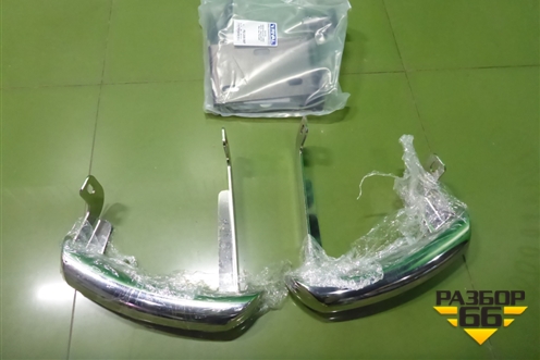 Защита заднего бампера (Rival комплект новая) (R2308007) для Hyundai Tucson с 2015-2022г