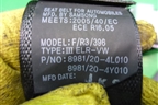 Ремень безопасности задний правый (8981204L010) для Hyundai Solaris с 2010-2016г