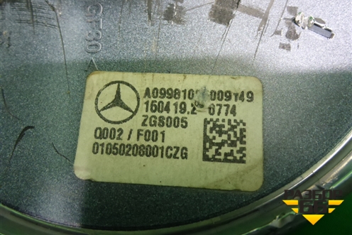 Эмблема (на дверь багажника) (A0998108500) для Mercedes Benz GLC-Klass C253 COUPE с 2016г