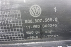 Юбка заднего бампера (после 2017г) (5G6807568Q) для Volkswagen Golf VII с 2012г