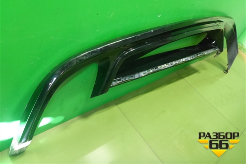 Юбка заднего бампера (после 2015г) (7P6807568L) для Volkswagen Touareg с 2010-2018г