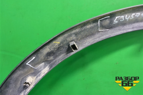 Накладка переднего крыла левого (63811BM90A) для Nissan Qashqai (J11E) с 2013г