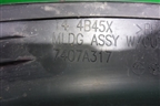 Накладка заднего бампера левая (после 2015г) (7407A317) для Mitsubishi Outlander с 2012-2024г