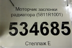 Моторчик заслонки радиатора (5811R1001) для BMW 5-серия G30 с 2017г