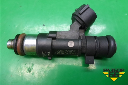 Форсунка инжекторная электрическая (1.6л NFU10FX6PPSA) (0280158057) для Peugeot 307 с 2001-2007г