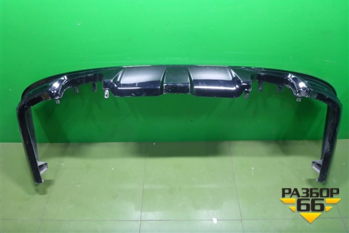 Юбка заднего бампера (после 2015г Китай) для Toyota Land Cruiser (200) с 2008г