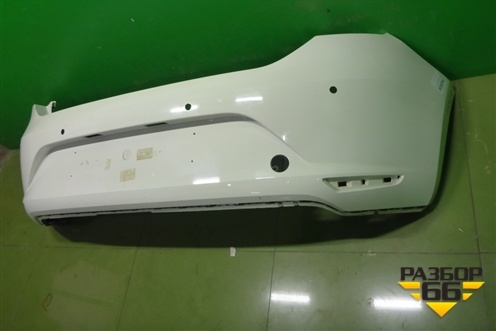 Бампер задний (под парктроник) (5F0807421A) для Seat Leon с 2013г