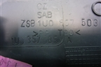 Накладка на торпедо (боковая левая верхняя) (1U0857085A) для Skoda Octavia (А4) с 1997-2011г