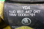 Ремень безопасности задний левый (1U0857447041) для Skoda Octavia (А4) с 1997-2011г