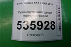 Ручка внутренняя двери передней правой (6M21U22600) для Ford S-MAX с 2006-2015г