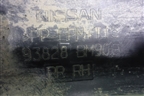 Накладка заднего крыла правого (93828BM90) для Nissan Qashqai (J11E) с 2013г