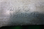 Кронштейн генератора (1.6л QG16) (11910BM700) для Nissan Primera (P12E) с 2001-2008г