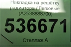 Накладка на решетку радиатора (A2538888700) для Mercedes Benz GLC-Klass C253 COUPE с 2016г