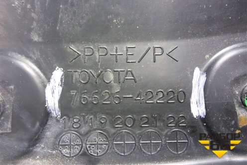 Брызговик задний левый (7662642220) для Toyota Rav-4 с 2018г